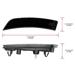 NJSBYL Amber LED GR86 Side Marker Lights Assembly