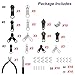 YaHoGa 148 PCS Zipper Repair Kit Zipper Replacement for Bags, Jackets, Tents, Luggage, Sleeping Bag, with Plier and Pulls