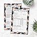 Hadley Designs - Nanny Newborn Baby or Toddler Log Tracker Journal Book, Daily Schedule Feeding Food Sleep Naps Activity Diaper Change Monitor Notes For Babies - 50 Sheet Pad