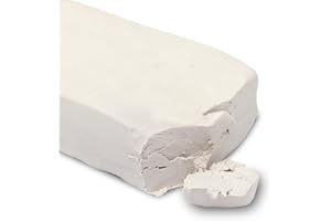 ReArt Air-Dry Clay Modelling, 2.2 pounds Ideal for Beginners and Advanced Sculptors All-Purpose Modeling Clay (White)