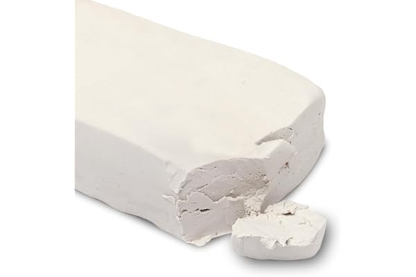ReArt Air-Dry Clay Modelling, 2.2 pounds Ideal for Beginners and Advanced Sculptors All-Purpose Modeling Clay (White)
