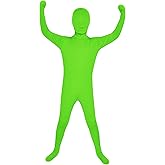 ATHX Kids Spandex Stretch Full Bodysuit Costume Child Halloween Cosplay Hood Body Suit Uniturd Zentai Skin Suit
