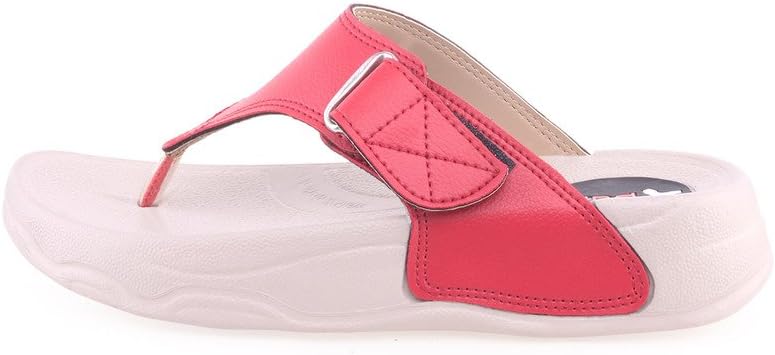 Pure Women's Red Fashion Slipper - 8