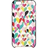 Kate Spade New York - Confetti Heart Hybrid Hard Shell Case for Apple iPhone 6 - Rainbow