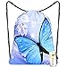 iColor Drawstring Backpack Bag Men Women Sports Gym Sack Sackpack Yoga Dance Travel Daypack