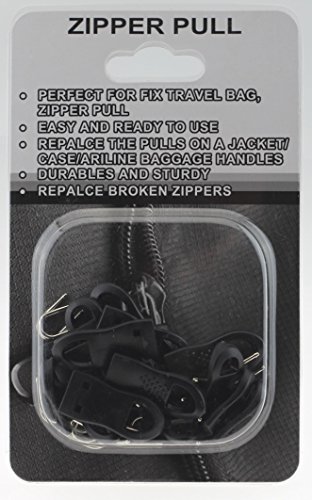 Home Life Zip Fixer - 16 Replacement Zipper Tags - Fix Your Favourite Coat or Suitcase - Thumbnail 2