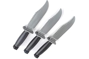 Wendy Mall 3pcs Plastic Knife Toy Train Swords Halloween Costume Party Props Simulation Plastic Sword Toy for Training Gifts New Year Gifts