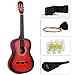 LAGRIMA Acoustic Guitar Beginners with Guitar Case, Strap, Tuner & Pick Steel Strings (38