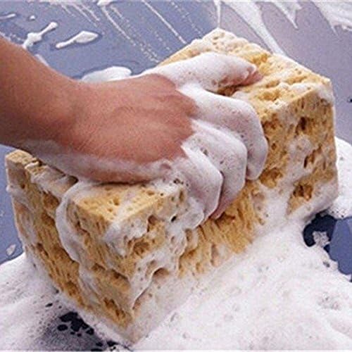 Anfukon Honeycomb Big Sponge,Durable Soft Coral Car Dish Washing Sponge,Rich Foam Cleaning Sponge