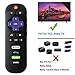 Motiexic RC280 RC282 Remote Control Compatible with TCL Roku 4K TV 32S305 32s325 49S405 49S403 43S303 55S403 32S301 50FS3800 32S3750 32S3800 32S4610R 32S3850A 32S3700 43FP110 55s405 43S425 with Holder