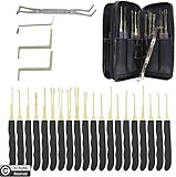 Lock Pick Set Broken Key Extractor Set Locksmith Supplies Hand Tool Key Remove Removal Hooks Furniture Hardware