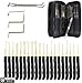 Lock Pick Set Broken Key Extractor Set Locksmith Supplies Hand Tool Key Remove Removal Hooks Furniture Hardware