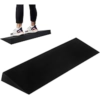Squat Wedge Block, Long Foot & Calf Stretcher Foam Squat Wedge Block, Yoga Bolster Slant Board For Wrist And Lower Back Suppo