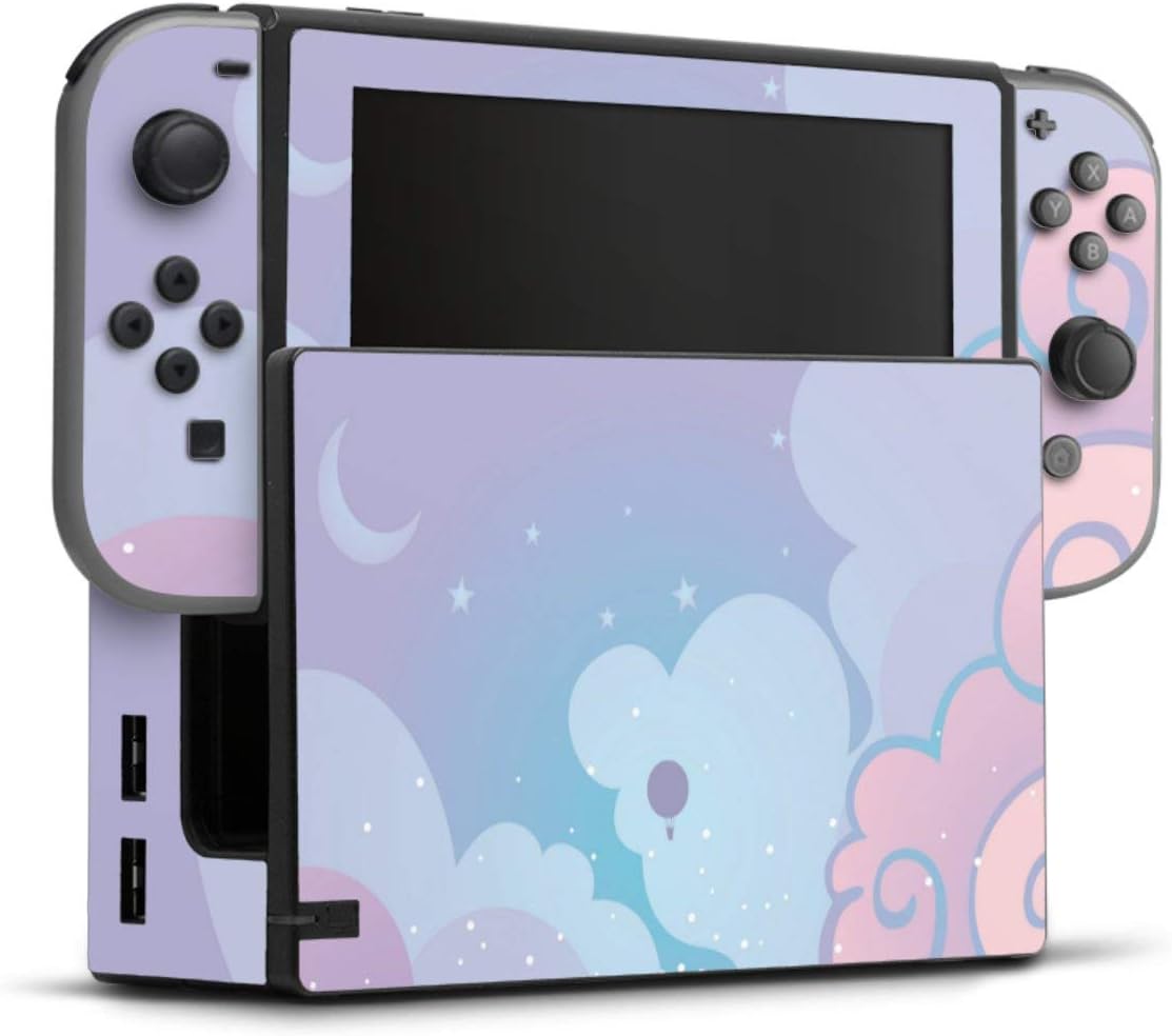 DeinDesign Skin Sticker Sticker for Nintendo Switch Clouds Sky Stars