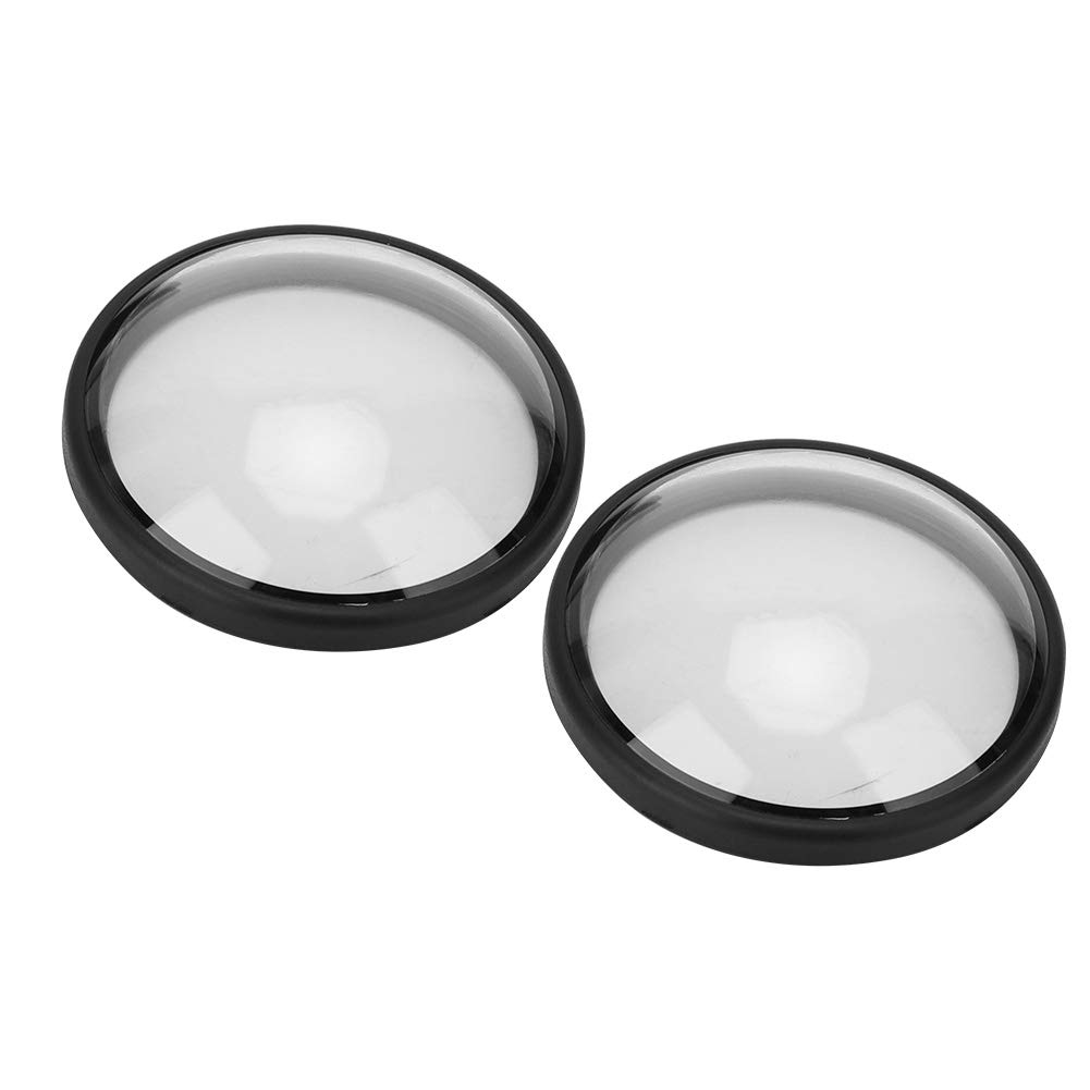 Sports Camera Lens Protector, 2PCS Acrylic Waterproof Dustproof Anti-Oil Protective Cover for Action Cameras, High Light Transmittance Lens Cap
