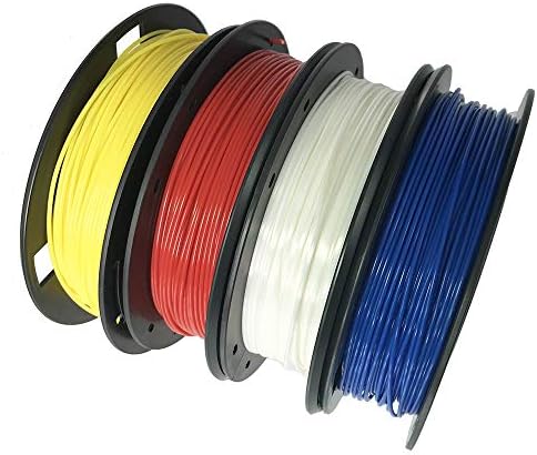 Wenquan, 3D Printer PLA 1.75mm 4 Color Pack For Creality CR10 Anet A8(color:MULTI-A)