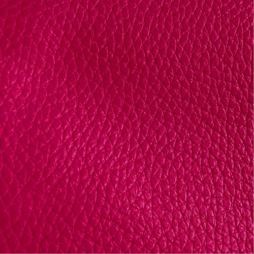 Humble Chic Vegan Leather Small Crossbody Bag or Wristlet Clutch Purse, Includes Adjustable Shoulder and Wrist Straps, Berry, Raspberry, Magenta, Dark Pink, Fuchsia