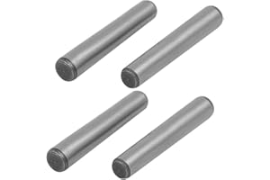 uxcell uxcellCarbon Steel GB117 50mm Length 8mm Small End Diameter Taper Pin 4pcs