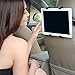 Elever 360 Rotation Adjustable Car Backrest Headrest Mount Holder for iPad/Tablet (Black)