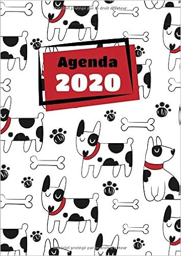 Agenda: Semainier - Grand Format A4 - Motifs Animaux Chien ...