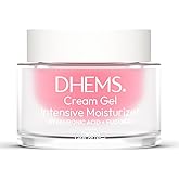 DHEMS Intensive Moisturizing Cream for Face with Hyaluronic Acid, Antioxidant, Hydration & Stimulates Collagen Synthesis for All Skin Types 1.69 Ounces