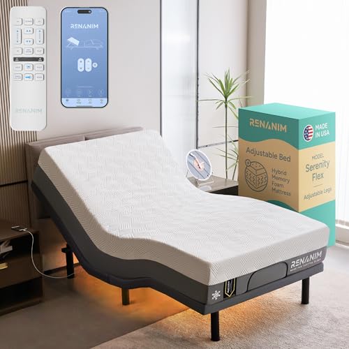 Renanim SF Twin XL Adjustable Bed