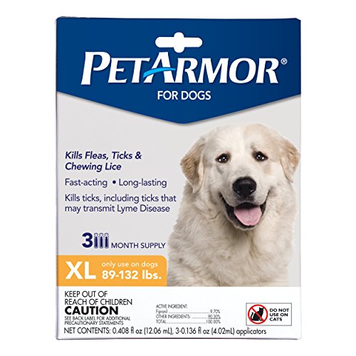 PetArmor for Dogs, Flea and Tick Treatment for Extra Large Dogs (89132