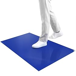 SATECH Sticky/Tacky/Adhesive Mat 18" x 36" Blue