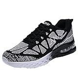 JARLIF Men's Road Running Sneakers Fashion Sport Air Fitness Workout Gym Jogging Walking Shoes US6.5-12