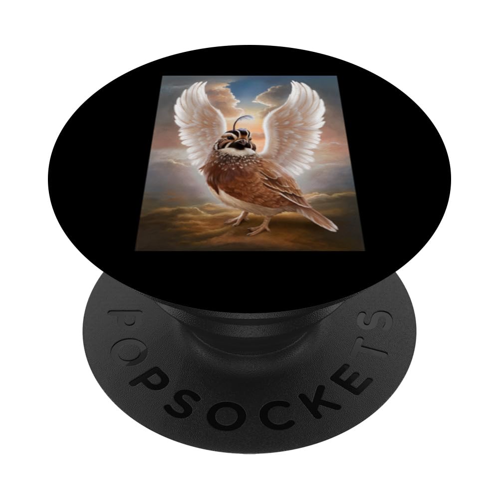 Quail Spirit Guide Animal Nature Lover Wildlife Forest PopSockets Swappable PopGrip