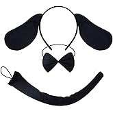 Kirei Sui Kids Puppy Dog Headband Bowtie Tail 3pcs Costume