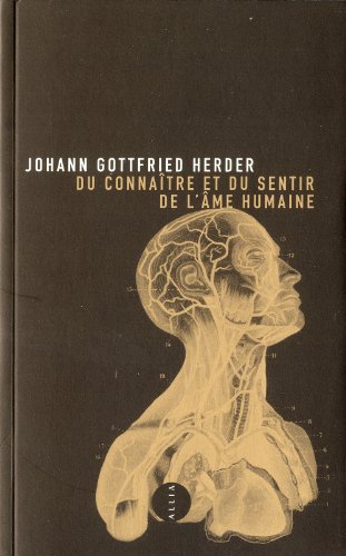Du connaître et du sentir de l'âme humaine