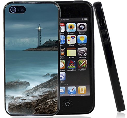 Lighthouse with Fog Rolling in Case/Cover for The iPhone 5G / 5S / iPhone SE (2016) by Atomic Market