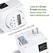 VIVOSUN 7 Day Programmable Digital Timer, UL Listed Heavy Duty Plug-in Outlet Timer, 115V 15A for Lamp, Heater, Humidifiers, Aquarium, and Other Indoor Devices White