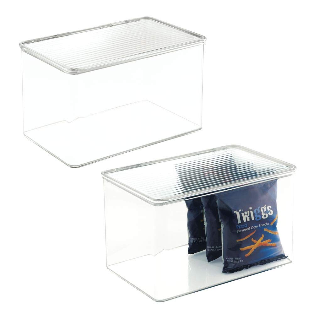 Recipientes Hogar y cocina transparente Envases de plástico para