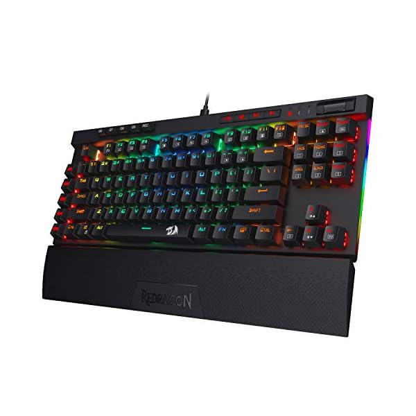 Redragon K587PRO 87 Keys Compact RGB TKL Mechanical Gaming Keyboard