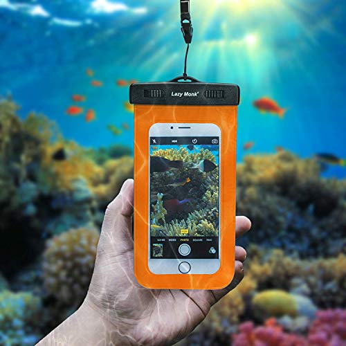 Lazy Monk Dry Bags Waterproof | Water Proof Bag Backpack| Best Kayak & Travel Sack Accessories with Phone Case
