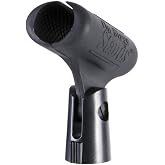 OnStage On-Stage MY100 Unbreakable Rubber Universal Dynamic Microphone Clip,Black