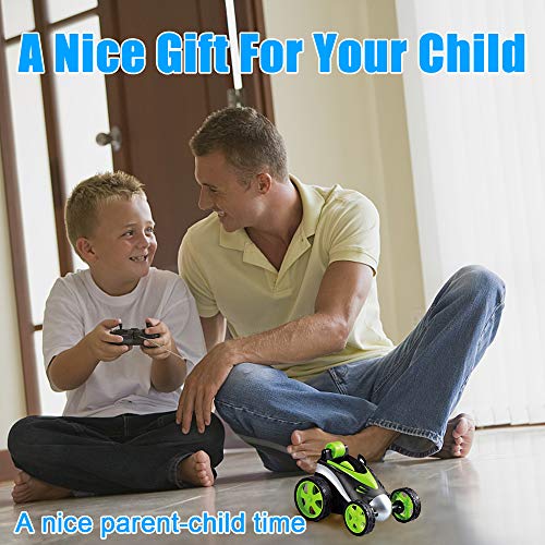 image for SUUKAA RC Stunt Car for Kids,Remote Control Car,360 Degree Flip,90 Der