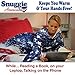 Snuggie Americana- The Original Blanket with Sleeves, Warm Fleece, Fits Most Adults 71”x 54”, Red, White & Blue America Flag- Bonus Warm Cozy Socks Included