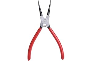 Jetech 7 Inch Internal Snap Ring Pliers - Individually Packed Chrome Vanadium Steel Circlip C-Clip Pliers for Automobiles, Mo