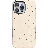Casely iPhone 16 Pro Case | Be Mine | Tiny Hearts | Bold Protective Design | Compatible with MagSafe