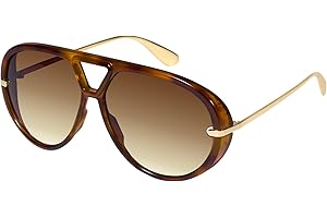 mosanana Trendy Oversized Aviator Sunglasses for Women Retro Style MS52478