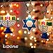 LIDORE 10 light Hanukkah festival light set. 110V