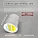 BROADPACK Clear Waterproof Adhesive Rescue Repair Tape,Strong Rubberized Stop Leakage Seal Tape, Permanent Strong, UV Resistant, Environmentally Friendly, VOC-Free(4 inch x 5 feet Clear)