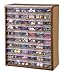 Stack-On DSBZ-60 60 Bin Plastic Drawer Parts Storage Organizer Cabinet, Bronze