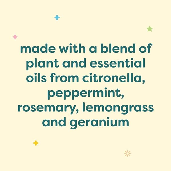 BABYGANICS INSECT SPRAY, 2OZ, 1 PACK, MADE WITH PLANT AND ESSENTIAL OILS, PACKAGING MAY VARY