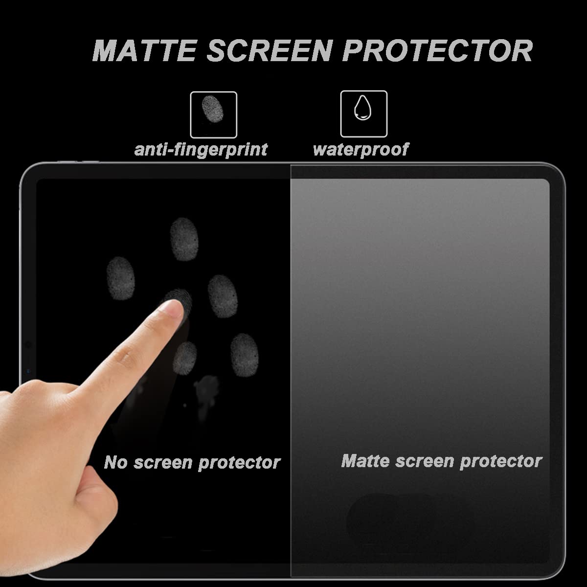 Clear Case for Kobo Libra Colour and Screen Protector, Libra Color Ereader Case E-Reader 7 Inch Reinforced Corners Skin TPU Sleeve 2024 Matte Screen Protection