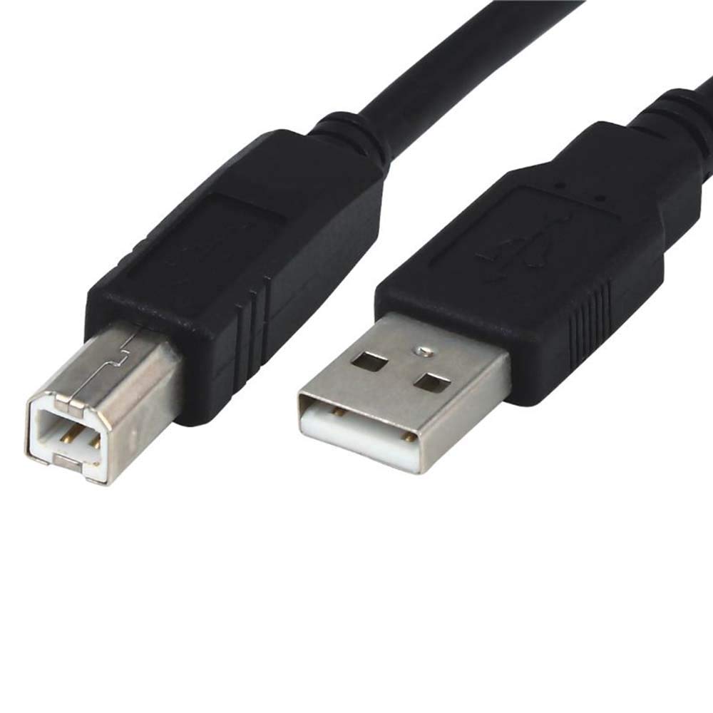 iSeventy9 5M USB Printer Cable, USB 2.0 A to B Lead Compatible with printers and scanners from HP, Epson, Brother, Cannon and all other USB A/B Devices-Black
