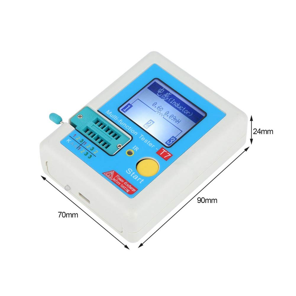 Treedix LCRT7 Meter Graphical Transistor Tester 3.5 inch TFT Graphic